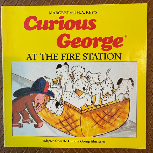 Curious George at the Fire Station (Curious George New Adventures) by Margret Rey, H.A. Rey, Alan J. Shalleck (Editor)