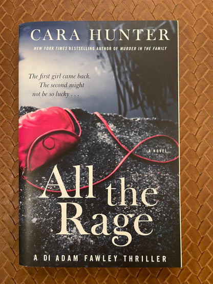 DI Adam Fawley #4: All The Rage by Cara Hunter (Paperback)