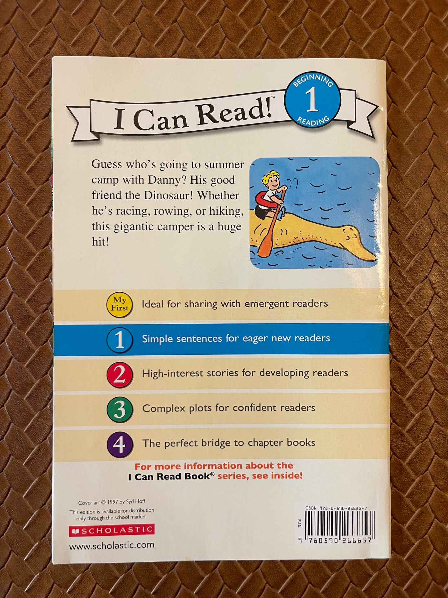 Danny and the Dinosaur #3: Danny and the Dinosaur go to Camp by Syd Hoff (Paperback)