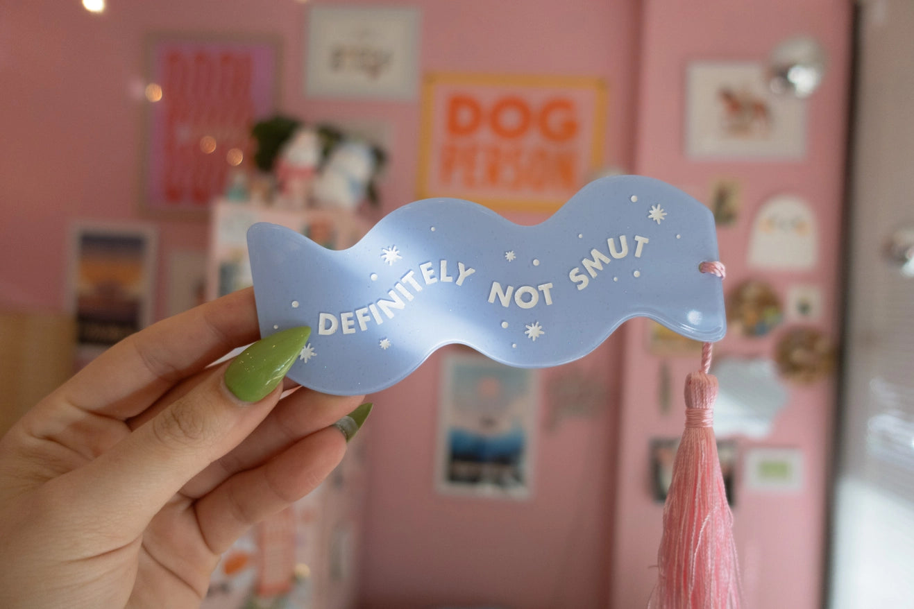 Definitely Not Smut Acrylic Bookmark