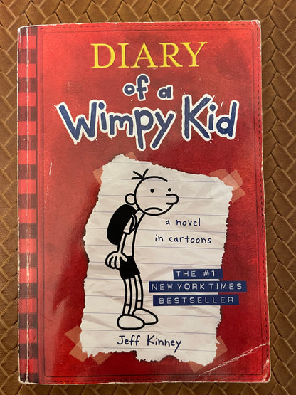 Diary of a Wimpy Kid #1 by Jeff Kinney (Hardcover)