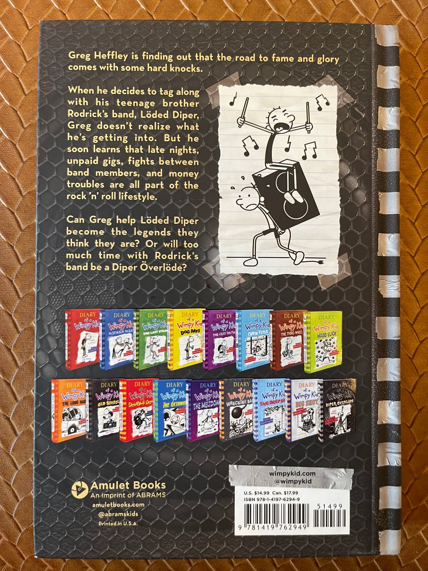 Diary of a Wimpy Kid #17: Diper Överlöde by Jeff Kinney (Hardcover)