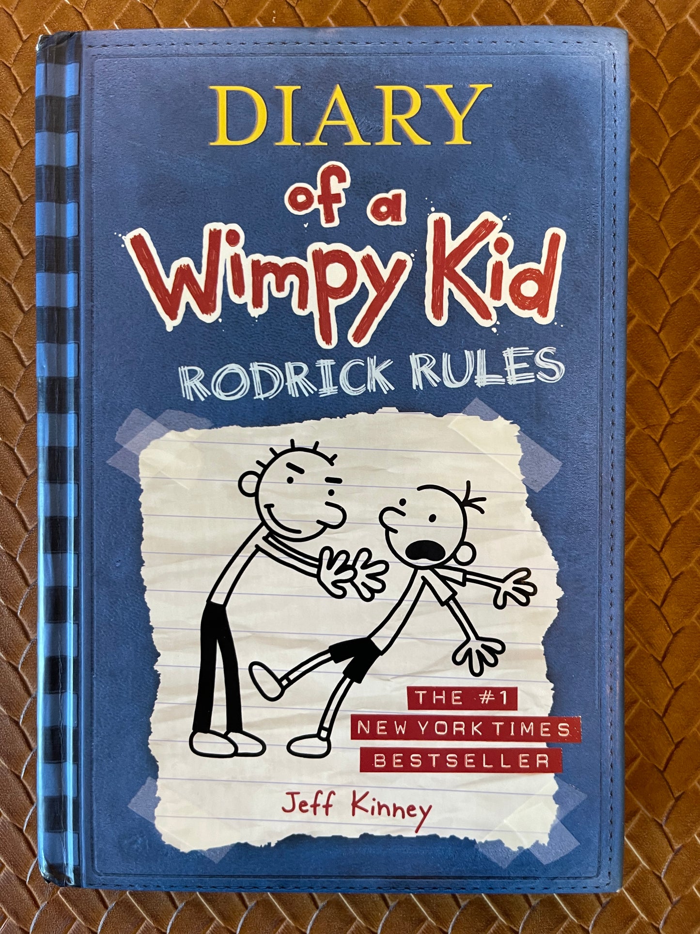 Diary of a Wimpy Kid #2: Rodrick Rules by Jeff Kinney (Hardcover)