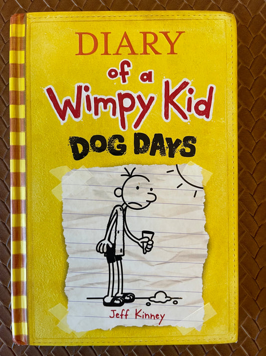 Diary of a Wimpy Kid #4: Dog Days by Jeff Kinney (Hardcover)