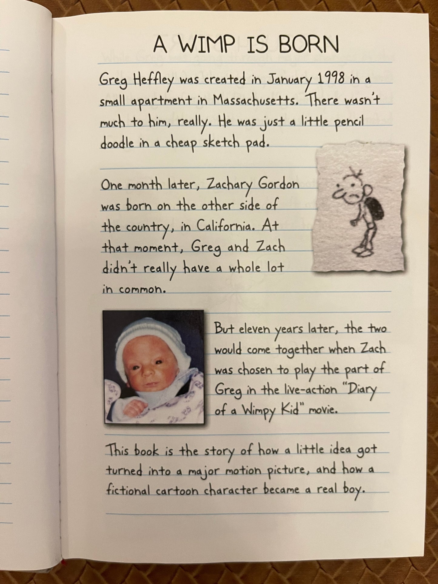 Diary of a Wimpy Kid: The Wimpy Kid Movie Diary by Jeff Kinney (Hardcopy)