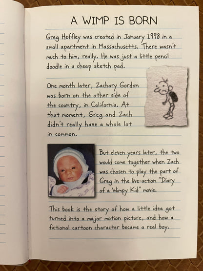 Diary of a Wimpy Kid: The Wimpy Kid Movie Diary by Jeff Kinney (Hardcopy)