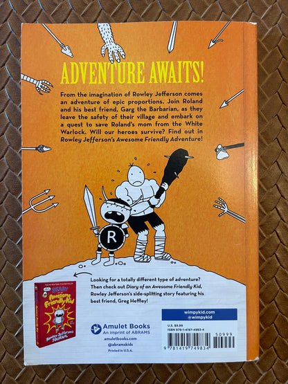 Diary of an Awesome Friendly Kid #2: Rowley Jefferson's Awesome Friendly Adventure by Jeff Kinney (Paperback)