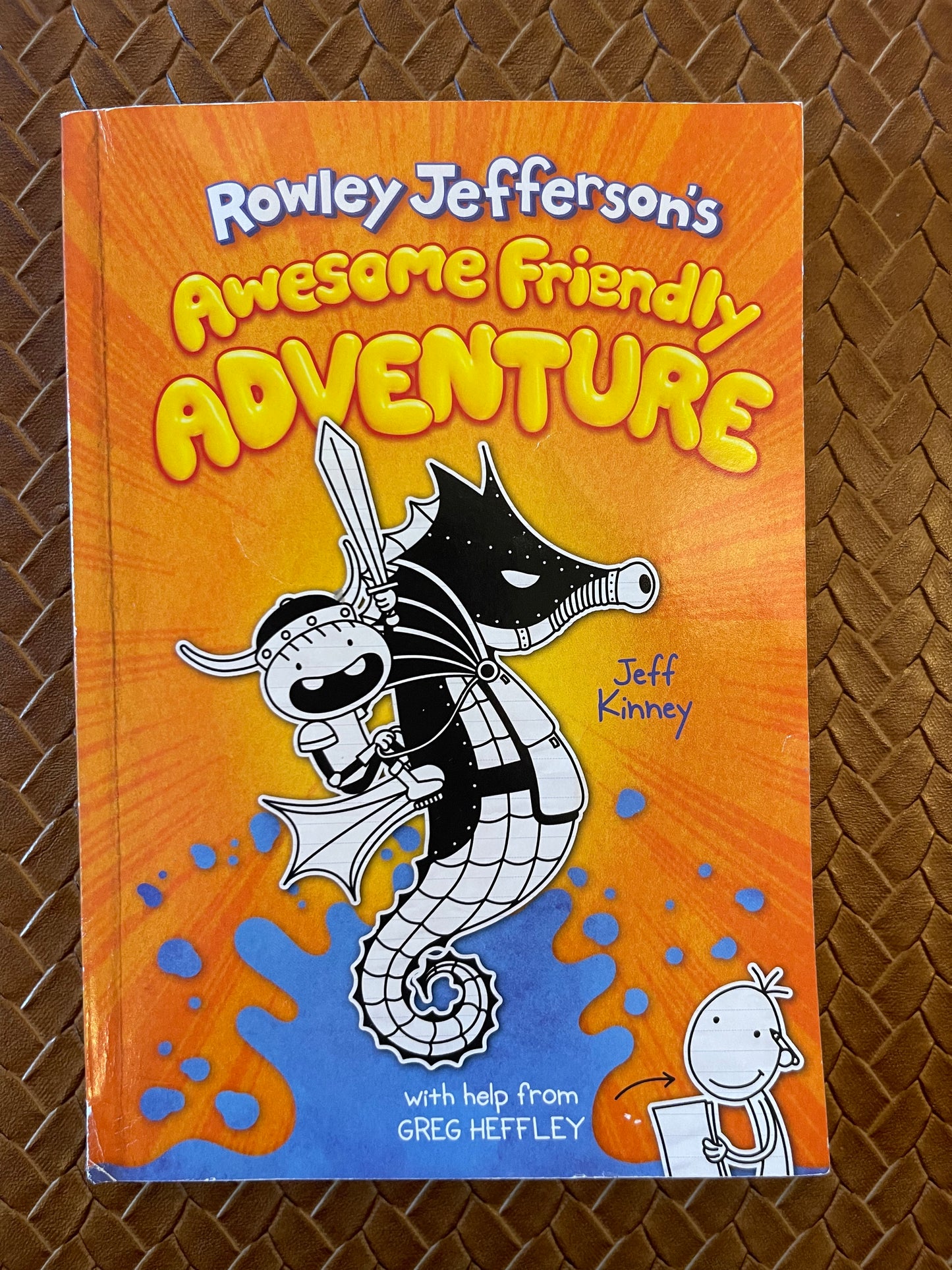 Diary of an Awesome Friendly Kid #2: Rowley Jefferson's Awesome Friendly Adventure by Jeff Kinney (Paperback)