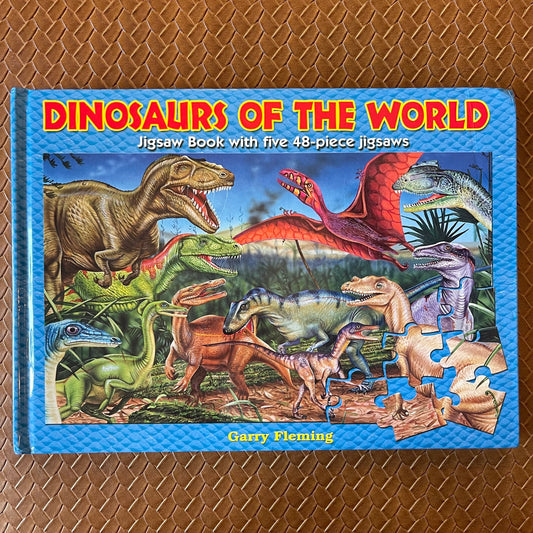 Dinosaurs of the World [With Five 48-Piece Jigsaws] by Gary Fleming