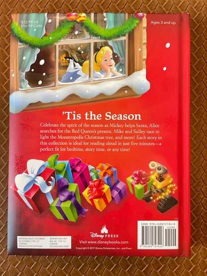 Disney: 5-Minute Christmas Stories by Disney Books (Hardcover)