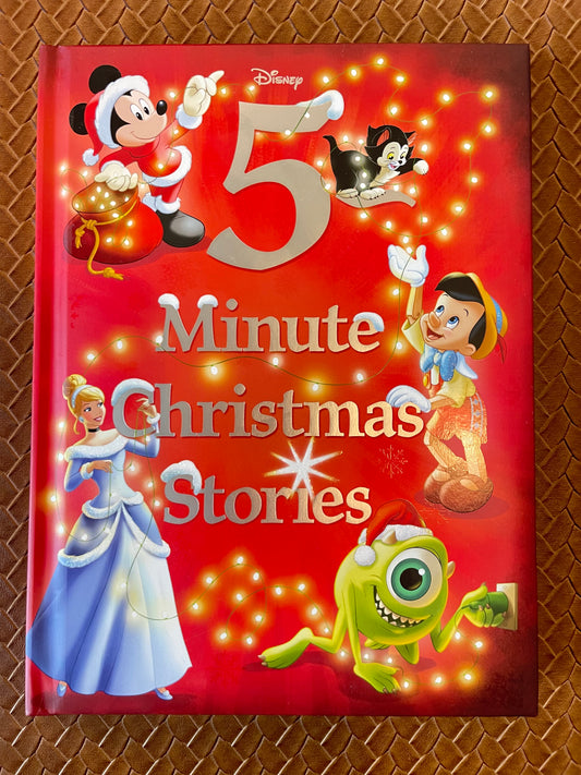 Disney: 5-Minute Christmas Stories by Disney Books (Hardcover)