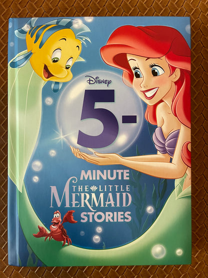 Disney: 5-Minute The Little Mermaid Stories by Disney Books (Hardcover)