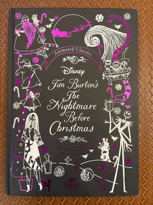 Disney Animated Classics: Tim Burton's The Nightmare Before Christmas by Marilyn Easton, Sally Morgan (Hardcover - New)