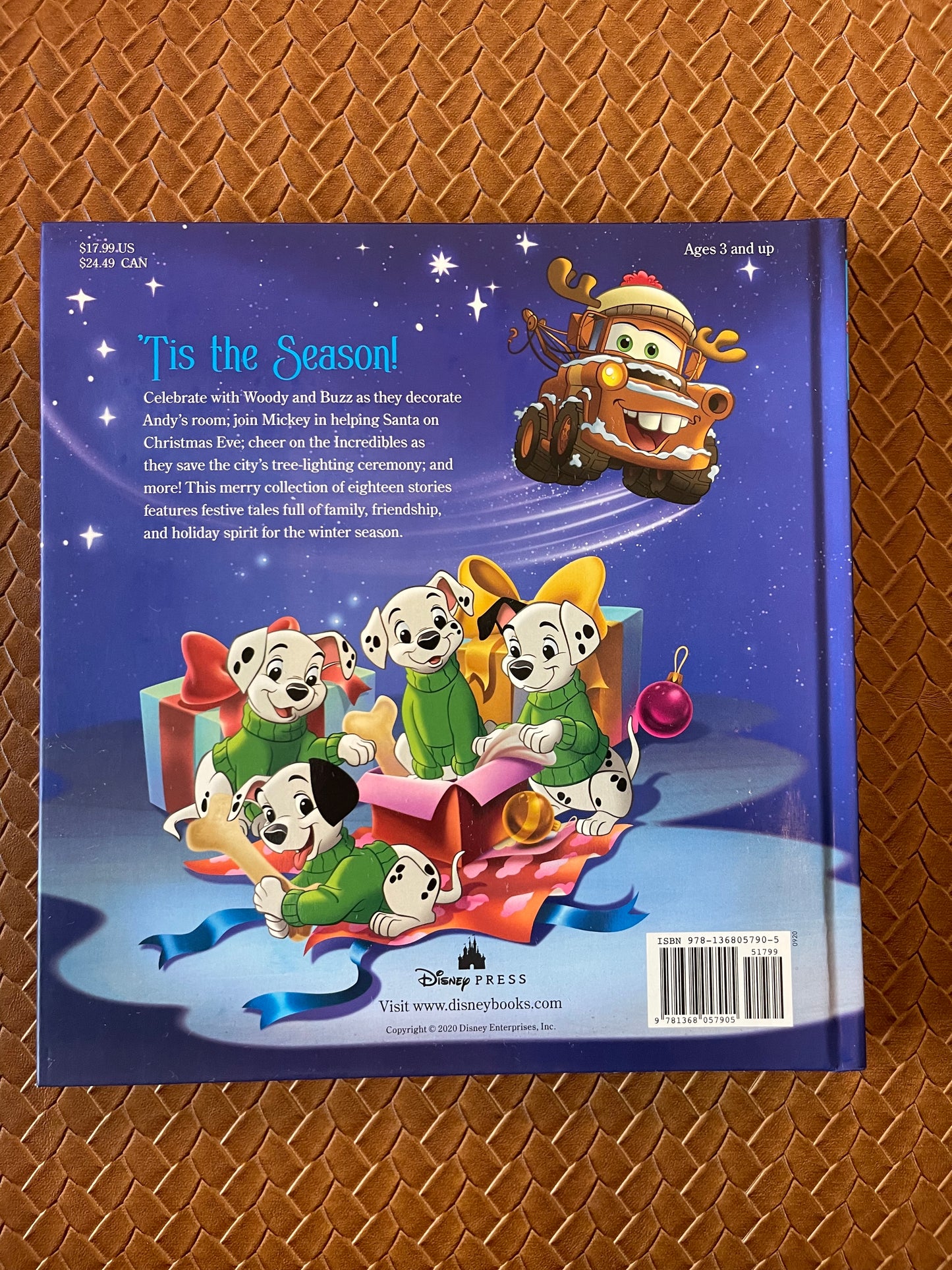 Disney Christmas Storybook Collection by Disney Press (Hardcover)