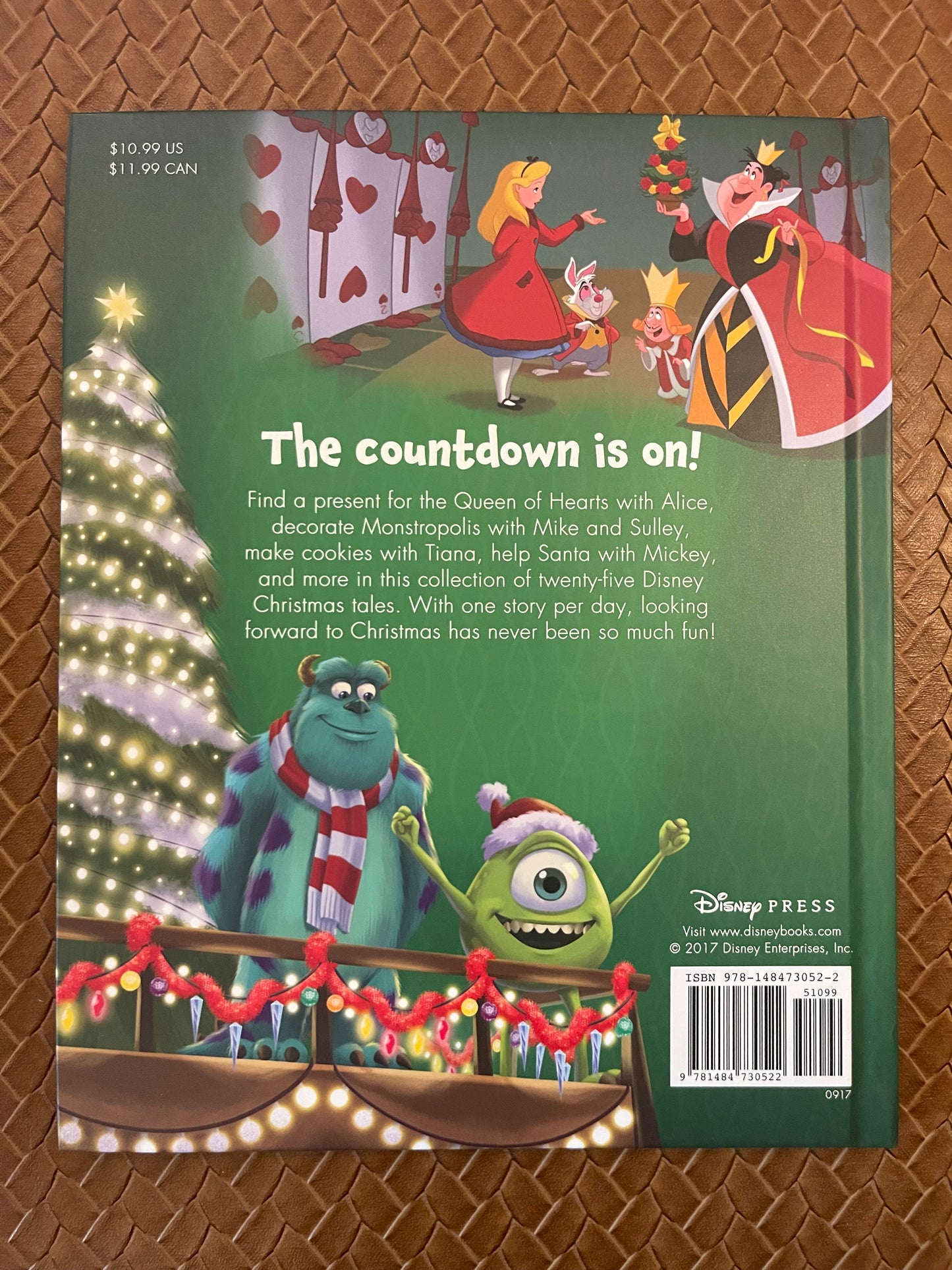 Disney's Countdown to Christmas: A Story A Day (Hardcover - New)