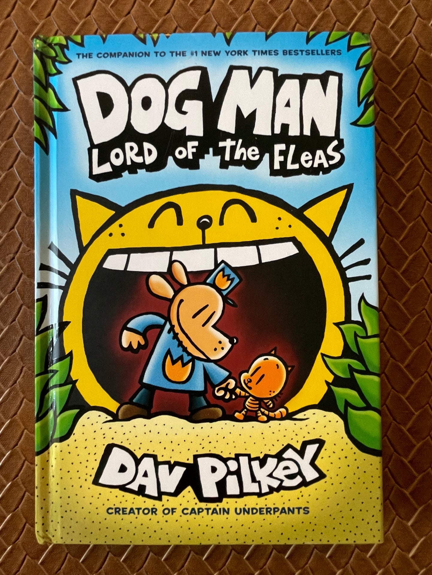 Dog Man #5: Lord of the Fleas by Dav Pilkey (Hardcover)