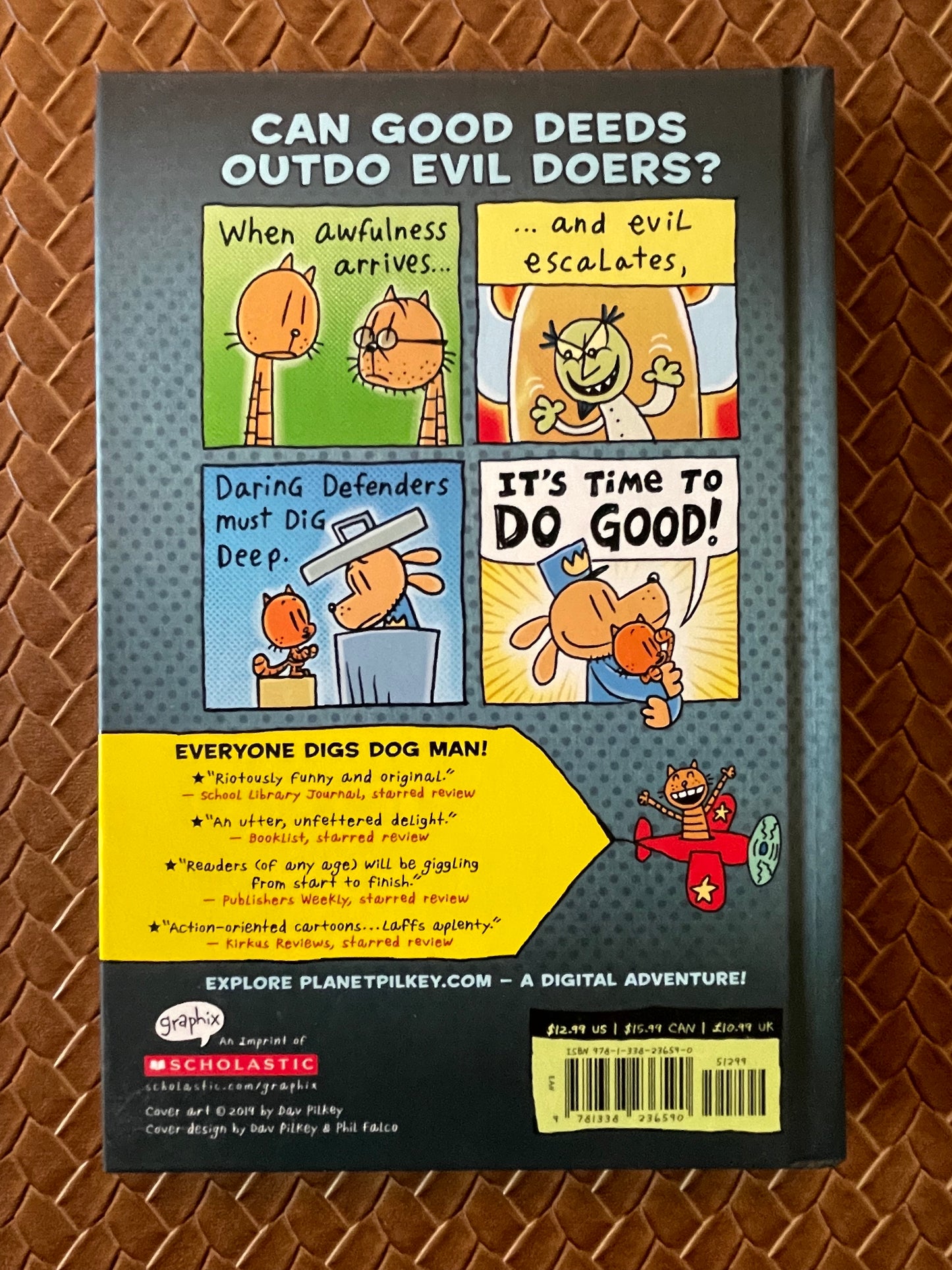 Dog Man #7: For Whom the Ball Rolls by Dav Pilkey (Hardcover)