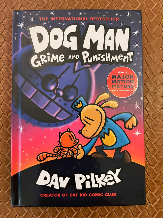 Dog Man #9: Grime and Punishment by Dav Pilkey (Hardcover - New)
