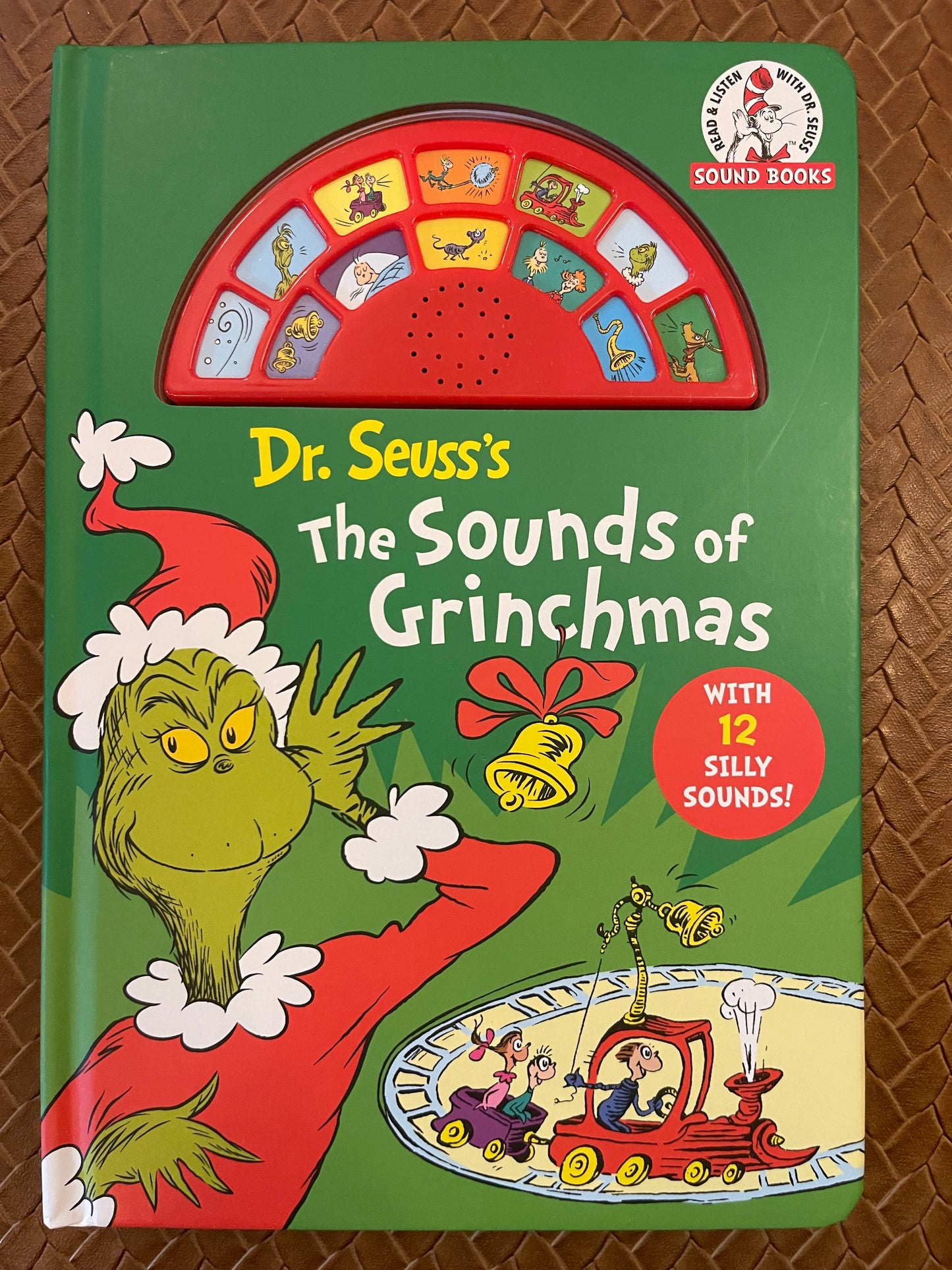 Dr. Seuss's The Sounds of Grinchmas with 12 Silly Sounds!: An Interactive Read and Listen Book by Dr. Seuss (Board Book - New)