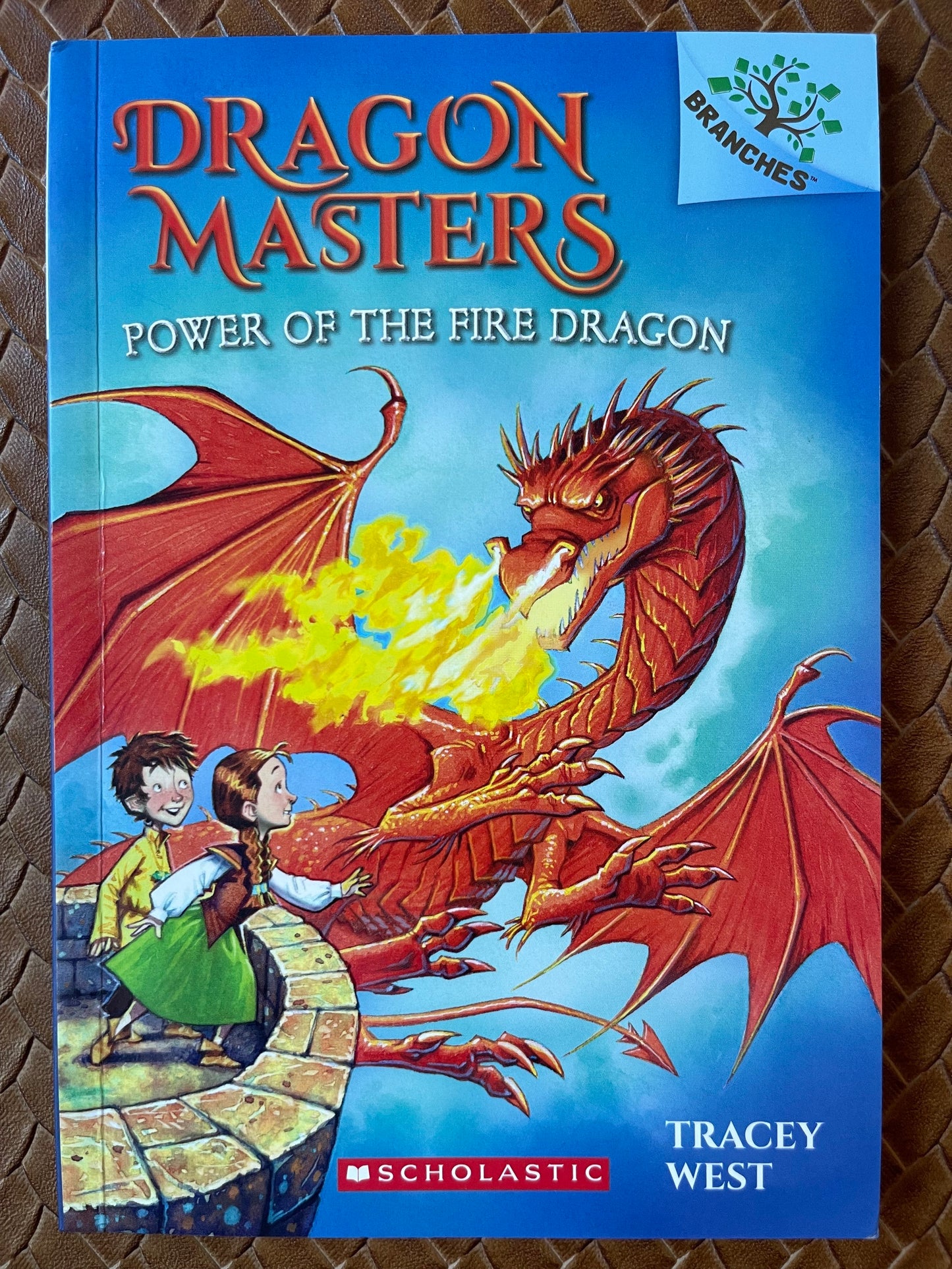 Dragon Masters #4: Power of the Fire Dragon by Tracey West, Graham Howells (Illustrator) (Paperback)