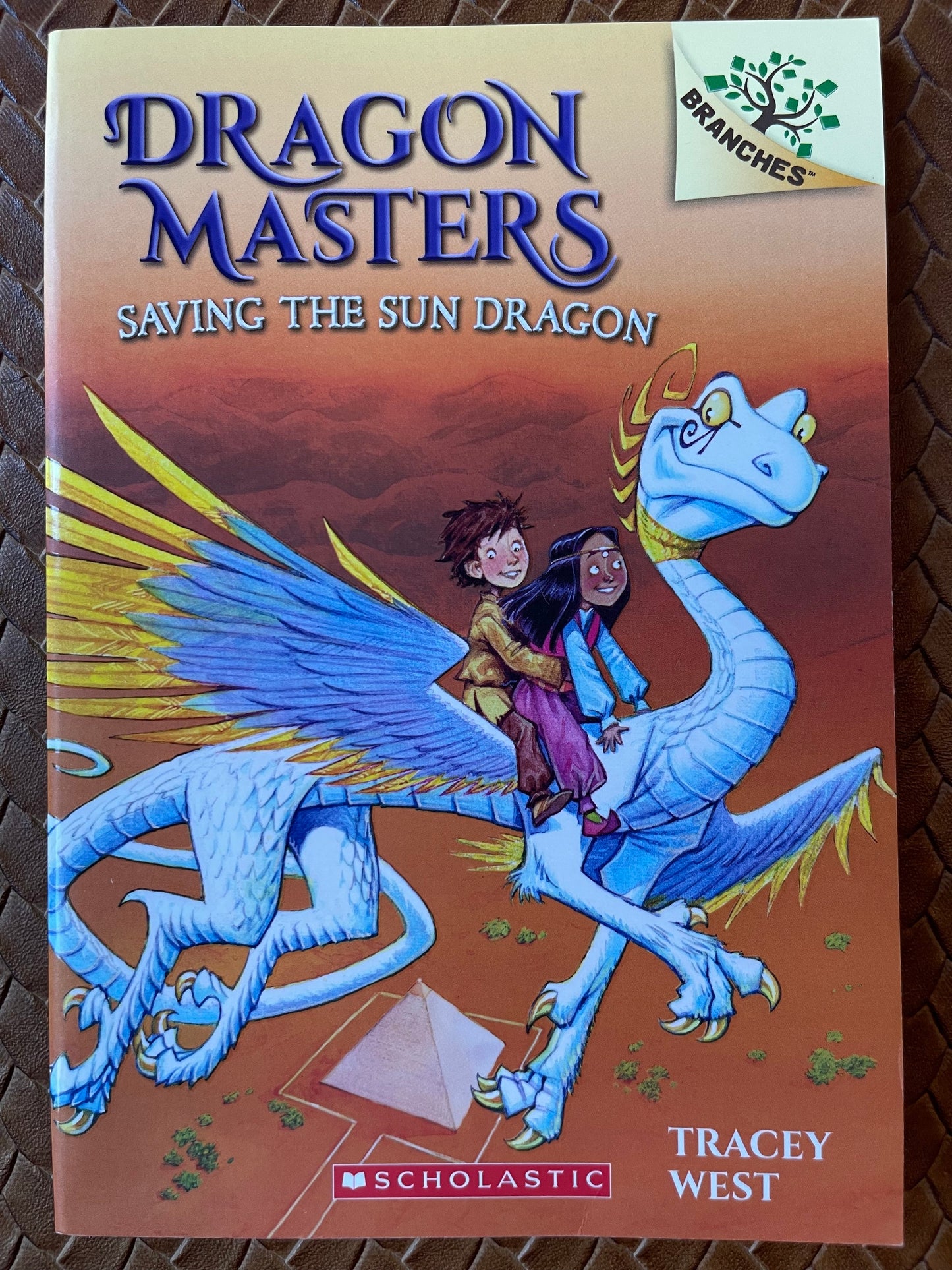 Dragon Masters #4: Saving the Sun Dragon by Tracey West, Graham Howells (Illustrator)