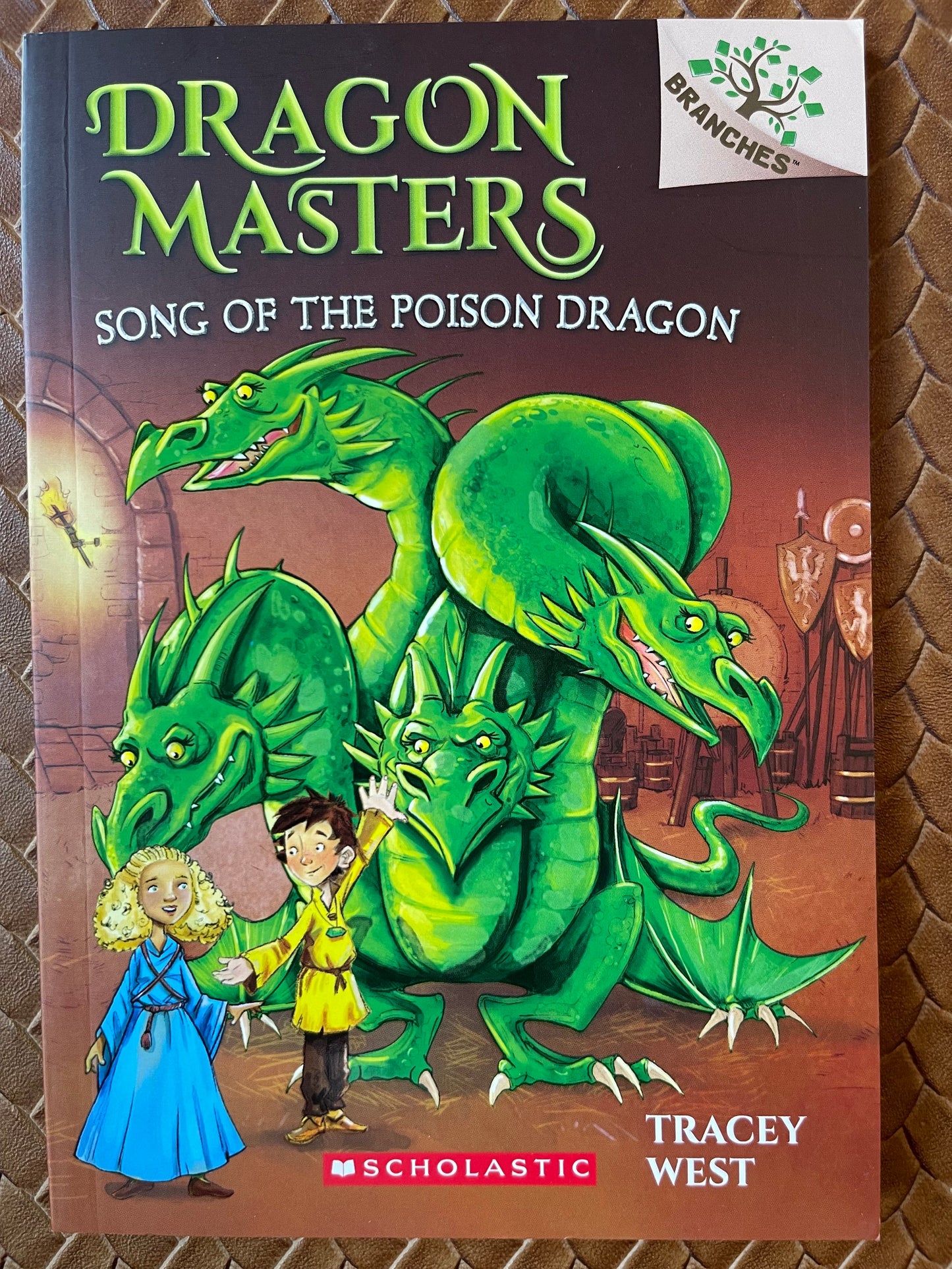 Dragon Masters #5: Song of the Poison Dragon by Tracey West, Damien Jones (Illustrations) (Paperback)