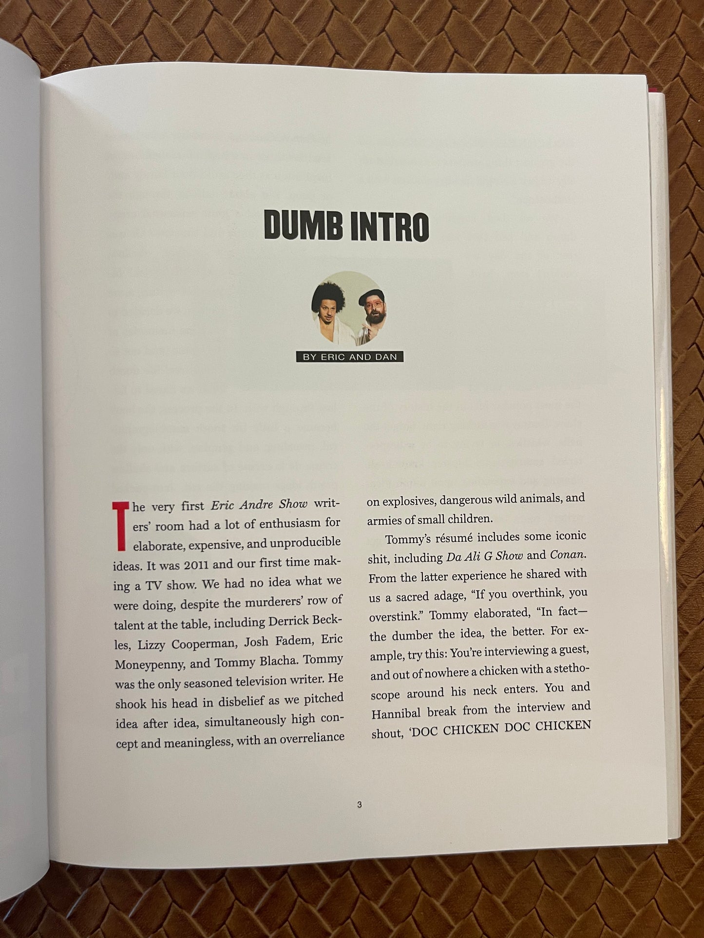 Dumb Ideas: A Behind-the-Scenes Exposé on Making Pranks and Other Stupid Creative Endeavors (and How You Can Also Too!) by Eric Andre, Dan Curry (Hardcover)