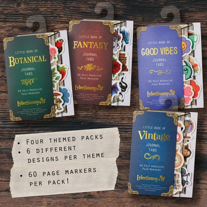Eclectionery Journal Tabs - Sci-Fi & Fantasy