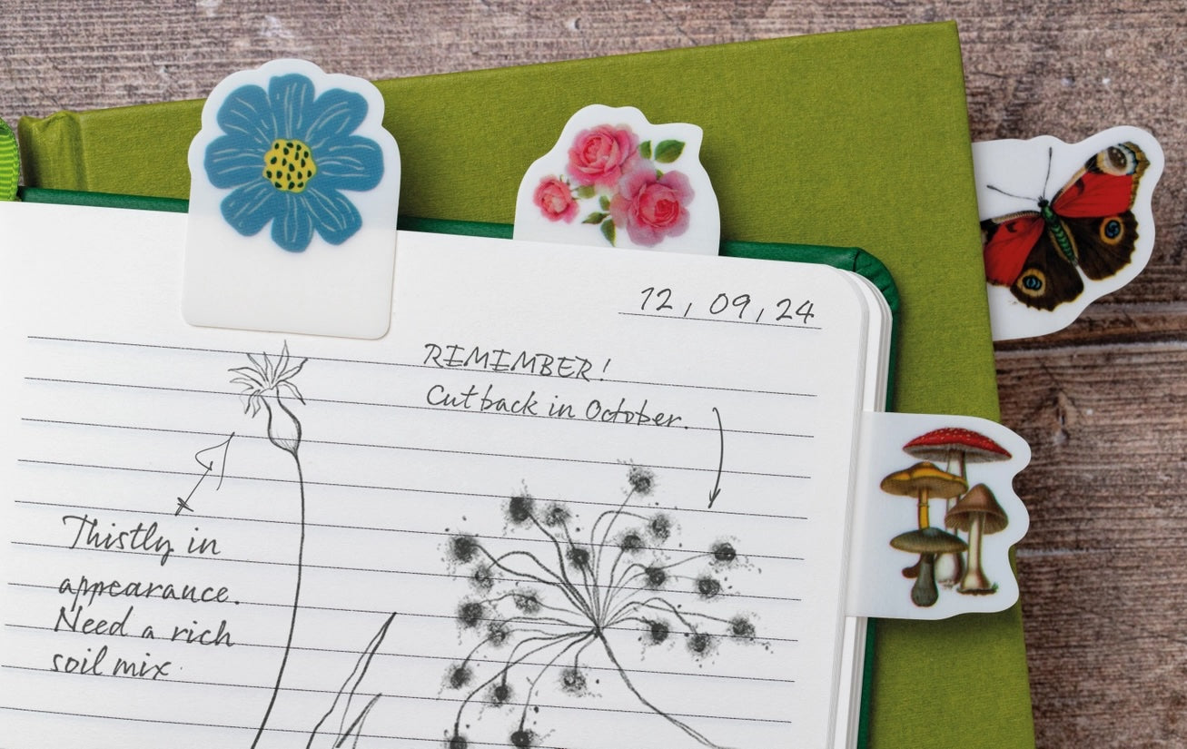 Eclectionery Journal Tabs - Botanical