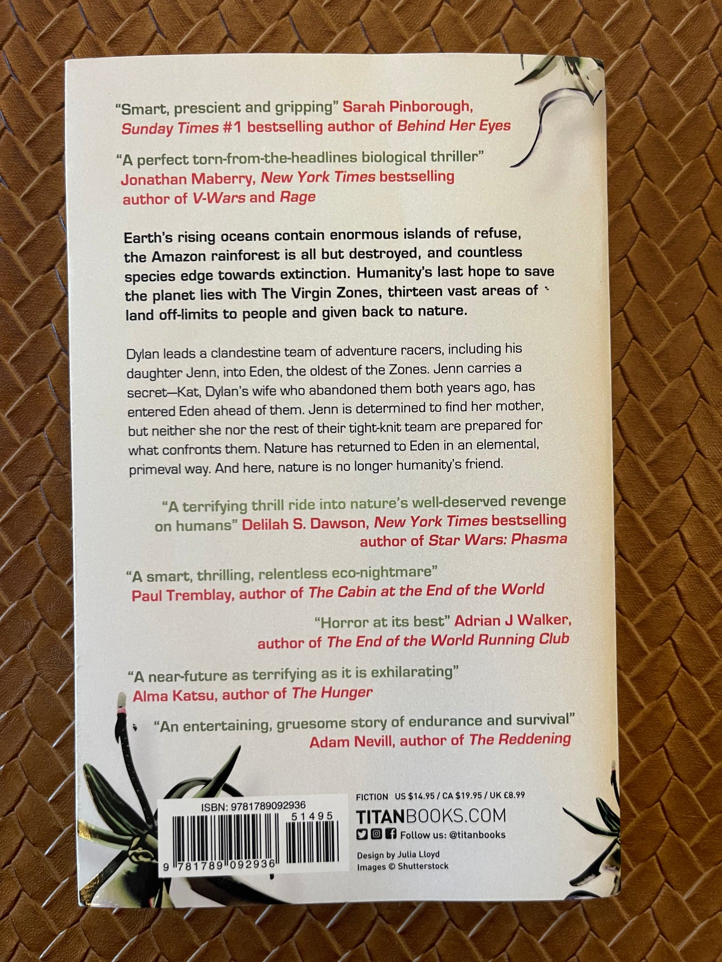 Eden by Tim Lebbon (Paperback)