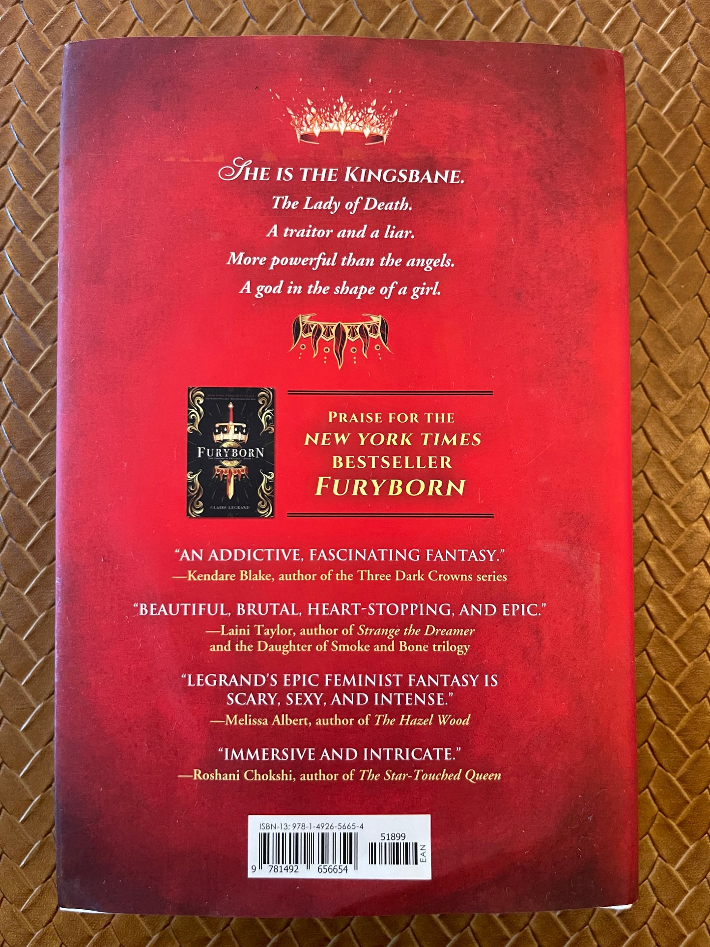 Empirium #2: Kingsbane by Claire Legrand (Hardcover)