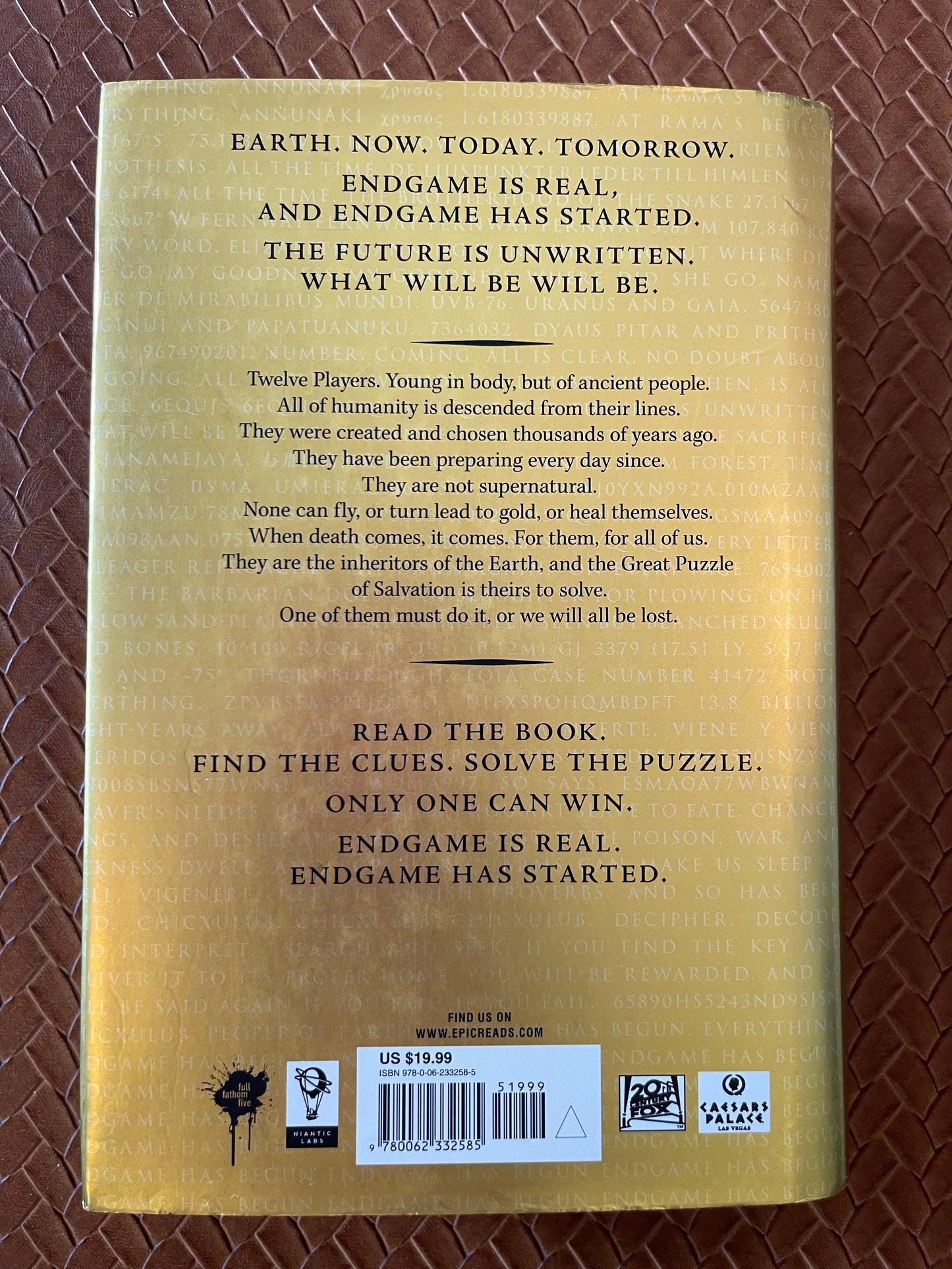 Endgame #1: The Calling by James Frey, Nils Johnson-Shelton (Hardcover)
