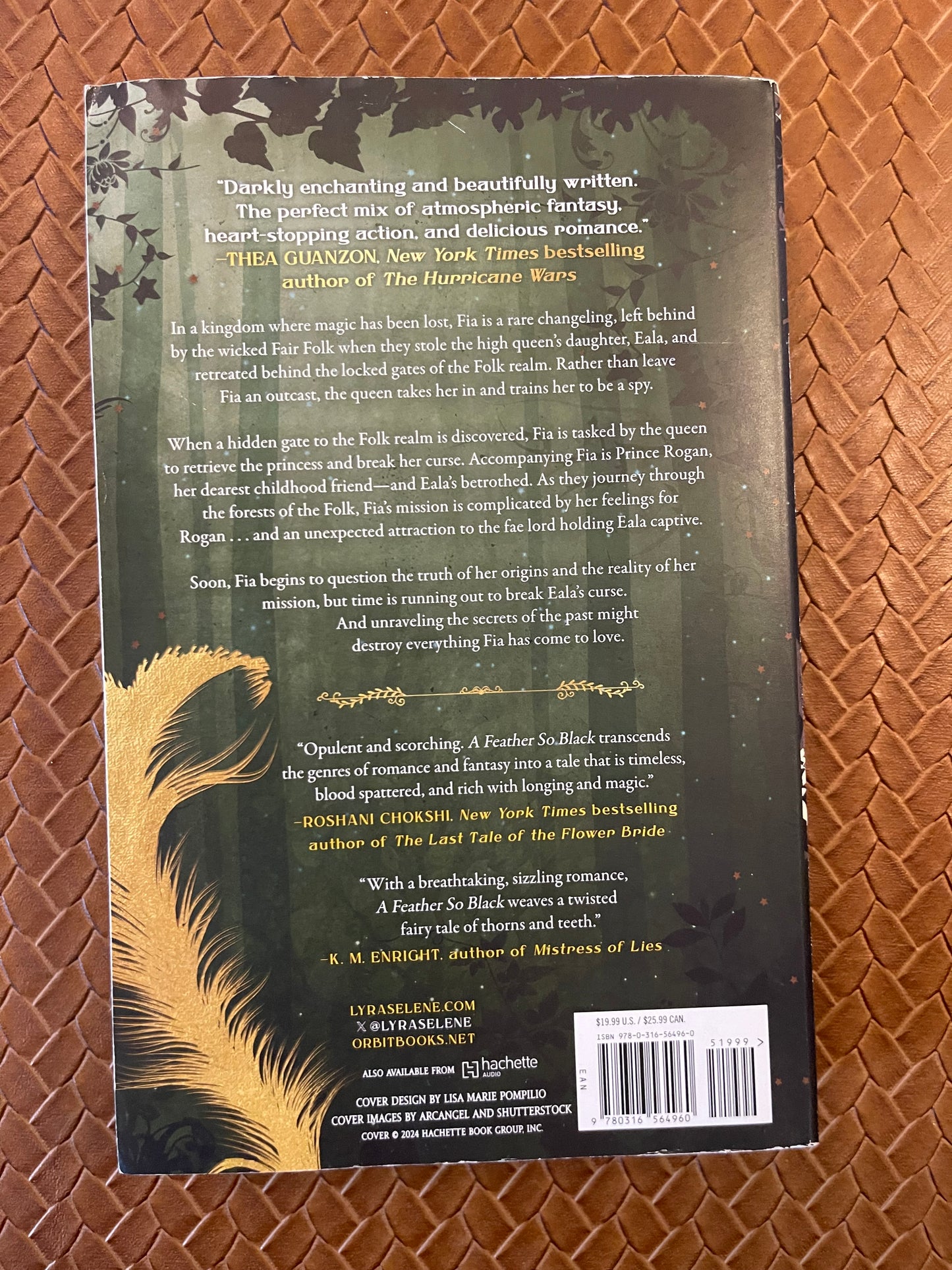 Fair Folk #1: A Feather So Black by Lyra Selene (Paperback)