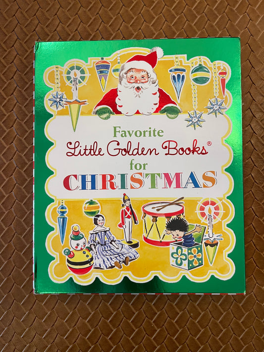 Favorite Little Golden Books for Christmas 5-Book Boxed Set (Paperback)