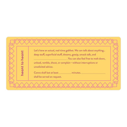 Fill in the Love® Bestie Vouchers