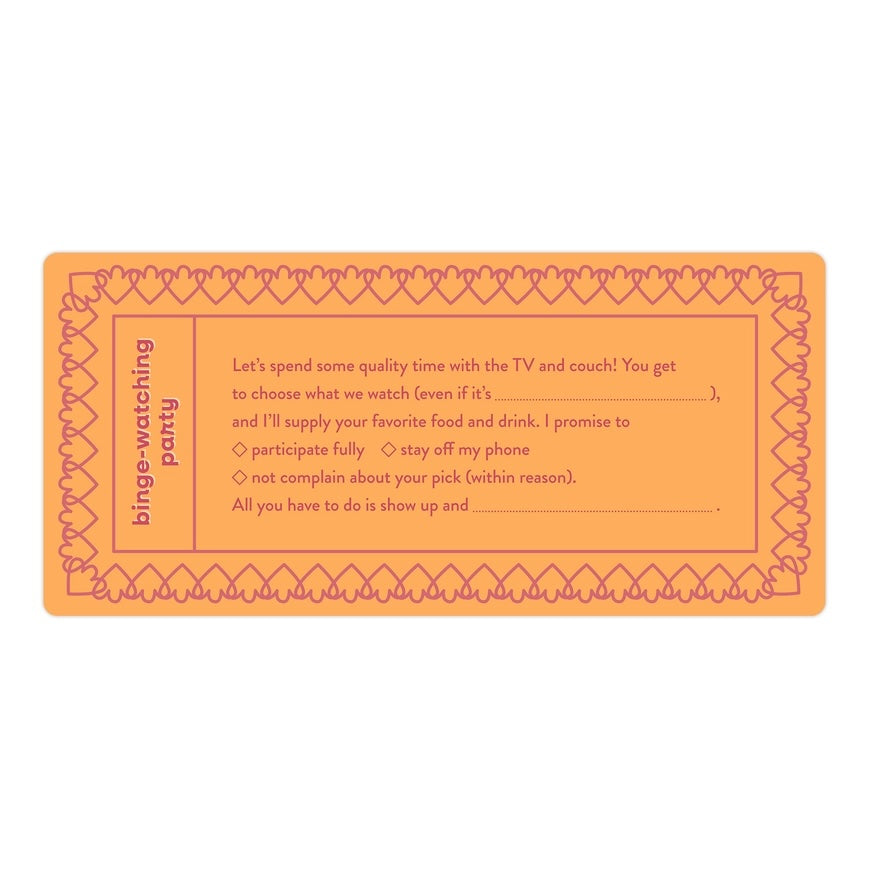 Fill in the Love® Bestie Vouchers