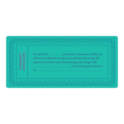 Fill in the Love® Dad Vouchers