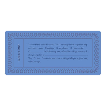 Fill in the Love® Dad Vouchers