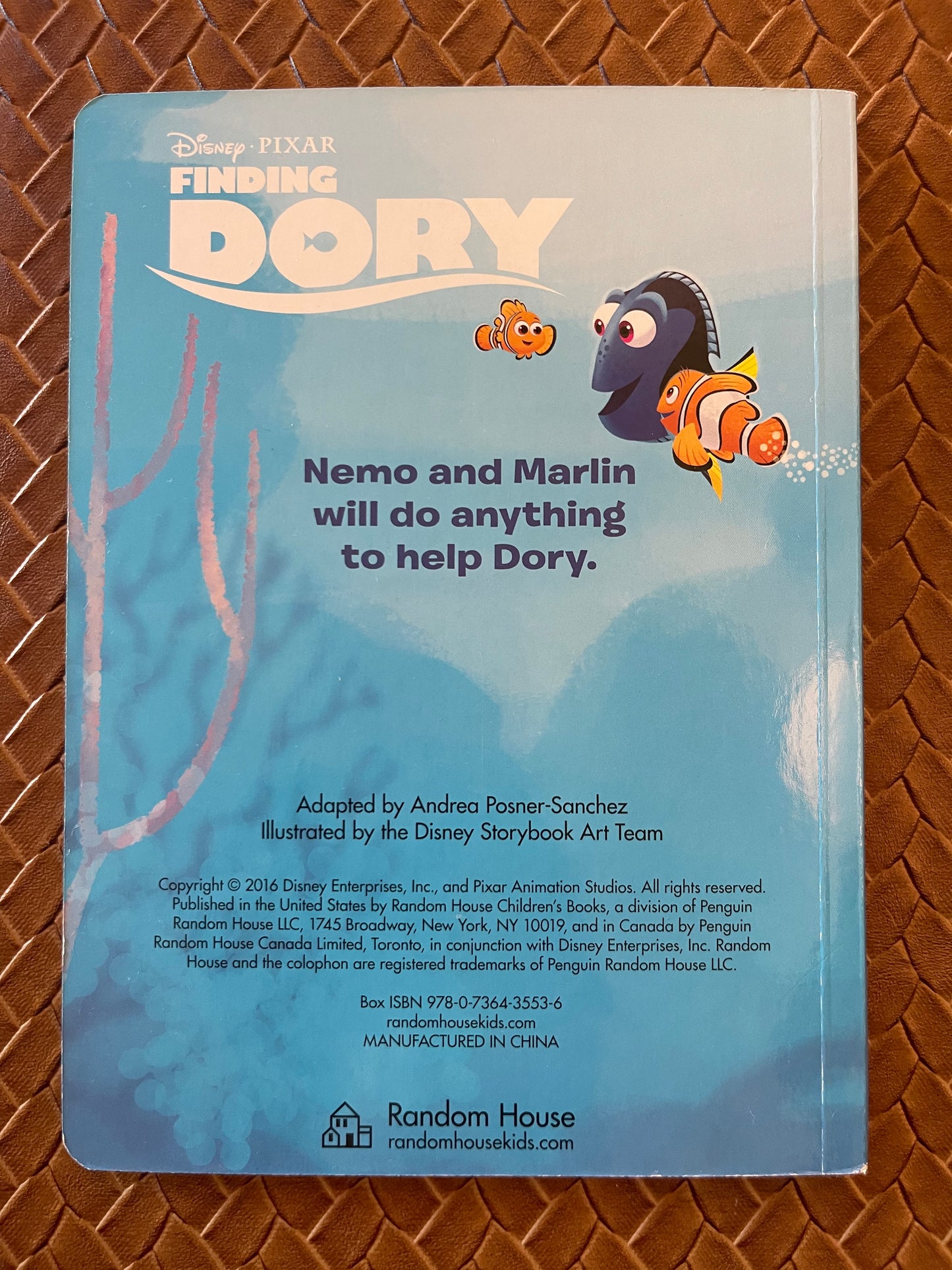 Finding Dory - 3 Book Set (Board Book)