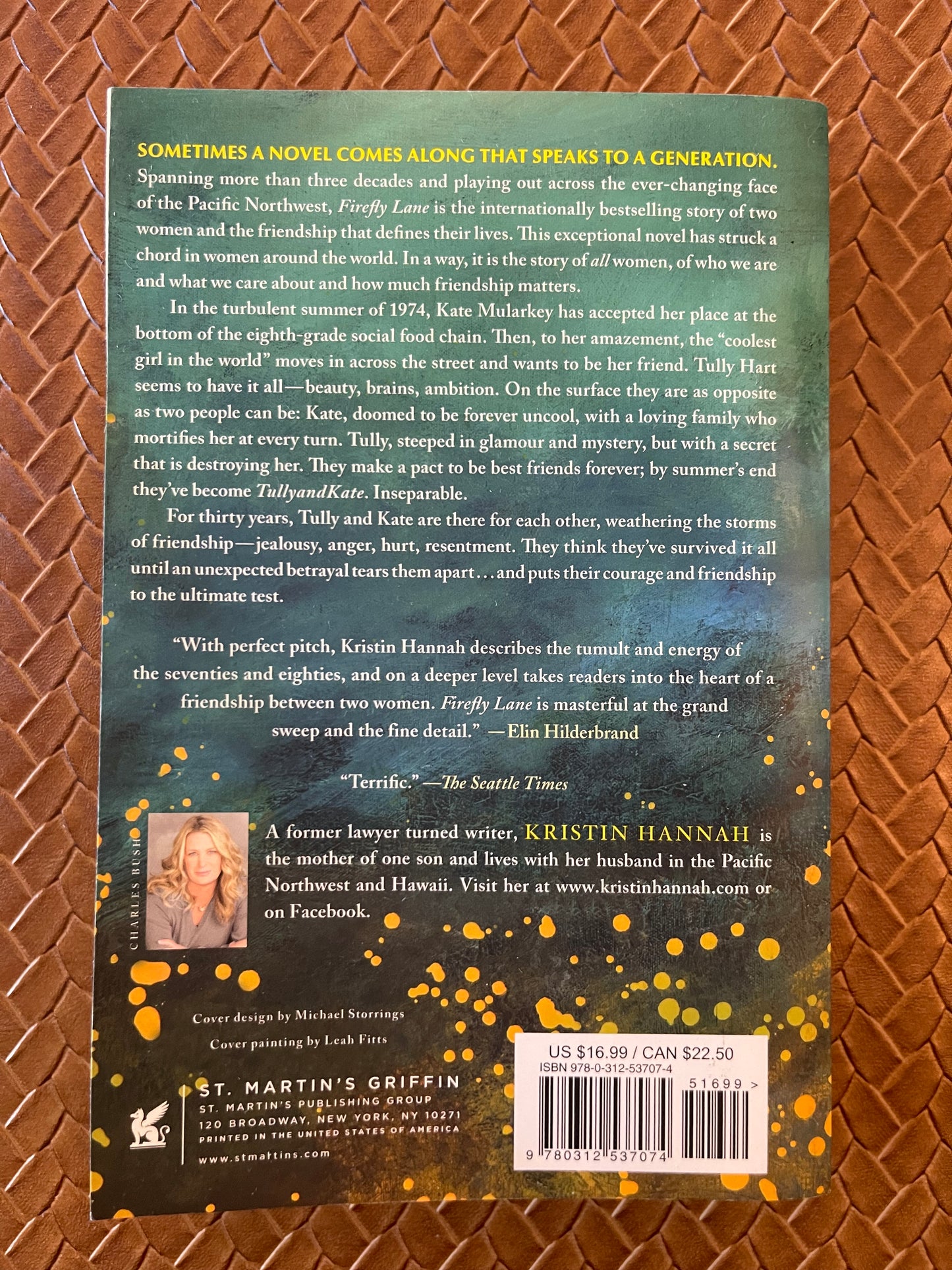 Firefly Lane #1: Firefly Lane by Kristin Hannah (Paperback)