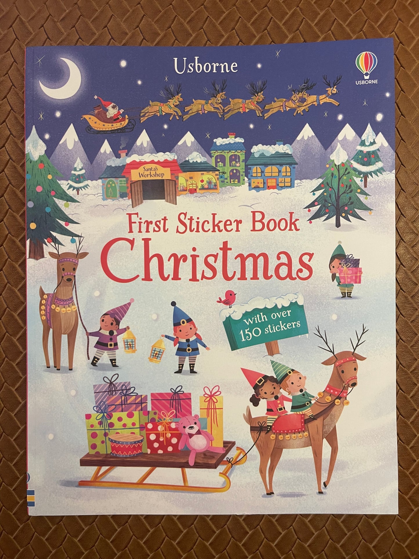 First Sticker Book Christmas by Alice Beecham, Katya Longhi (Paperback - New)