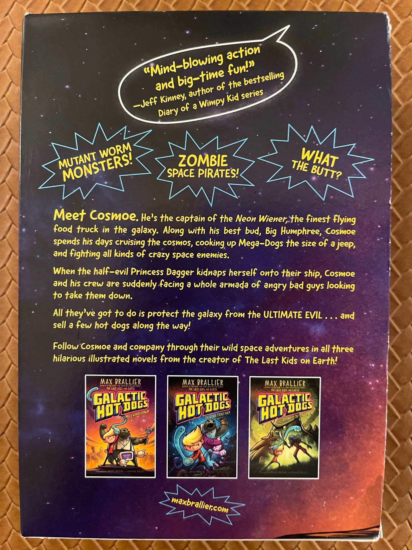 Galactic Hot Dogs Collection (Boxed Set): Galactic Hot Dogs 1; Galactic Hot Dogs 2; Galactic Hot Dogs 3 by Max Brallier, Rachel Maguire (Illustrations), Nichole Kelley (Illustrations)