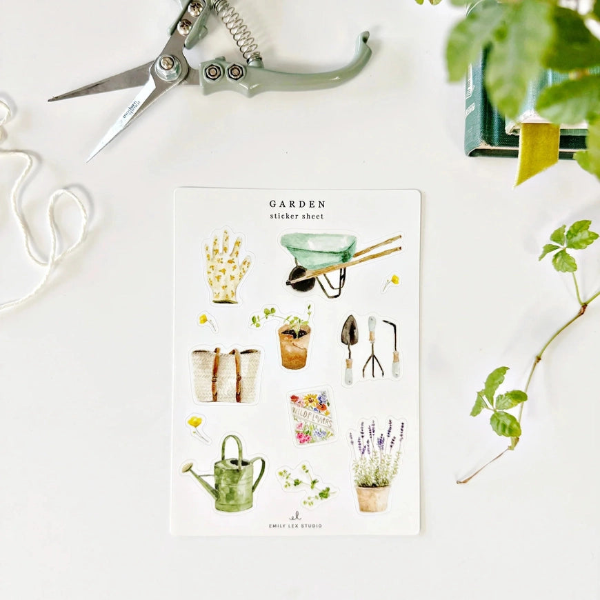 Garden Sticker Sheets