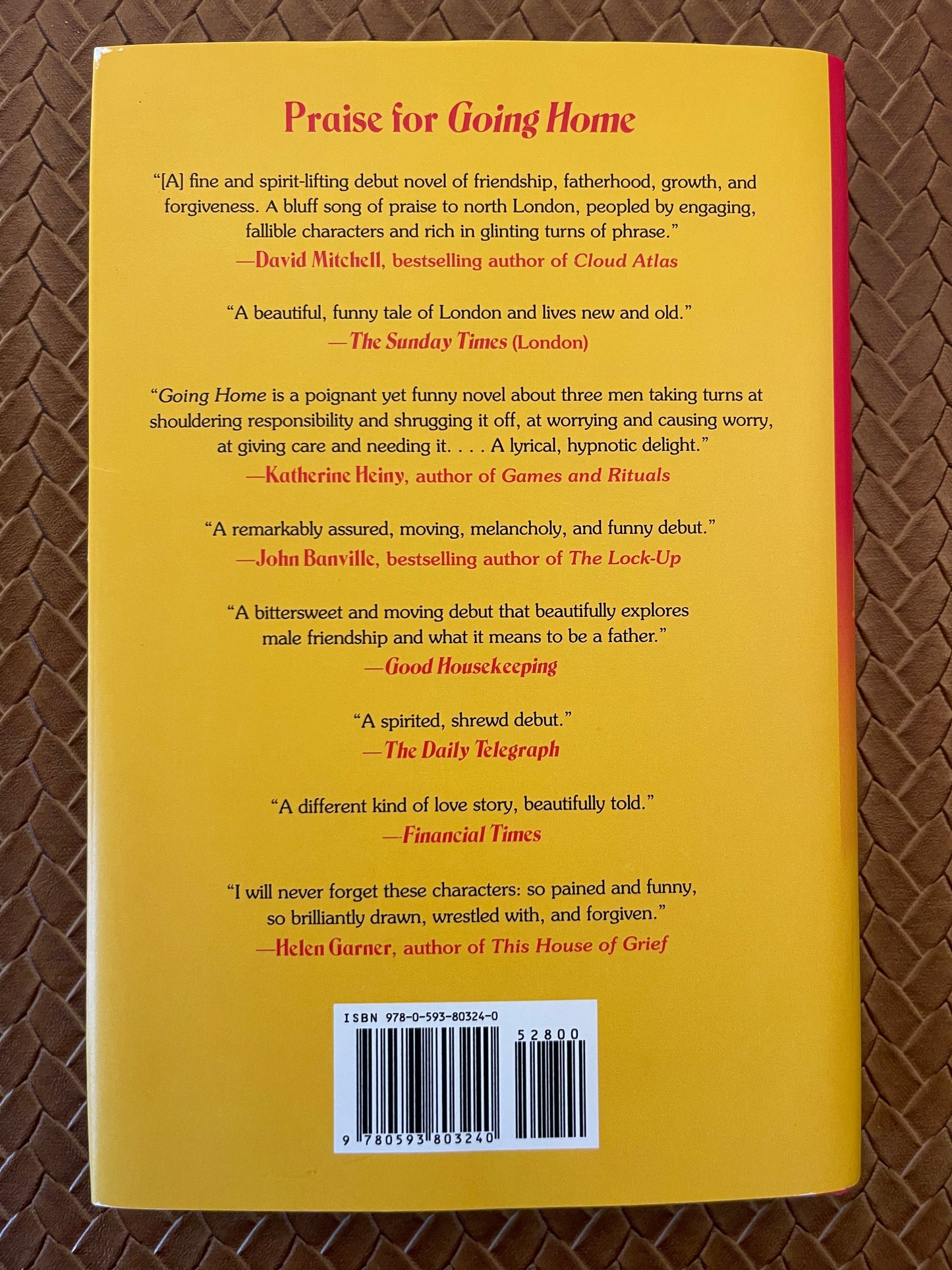 Going Home: A Novel by Tom Lamont (Hardcover)