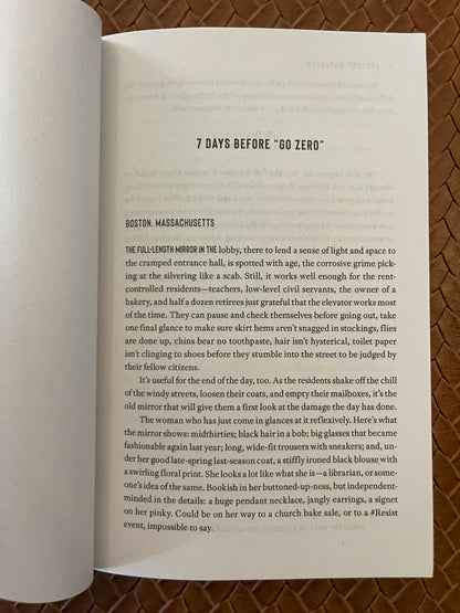 Going Zero by Anthony McCarten (Paperback)