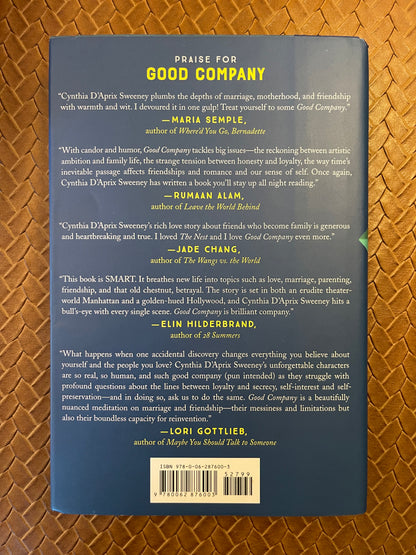 Good Company by Cynthia D'Aprix Sweeney (Hardcover)