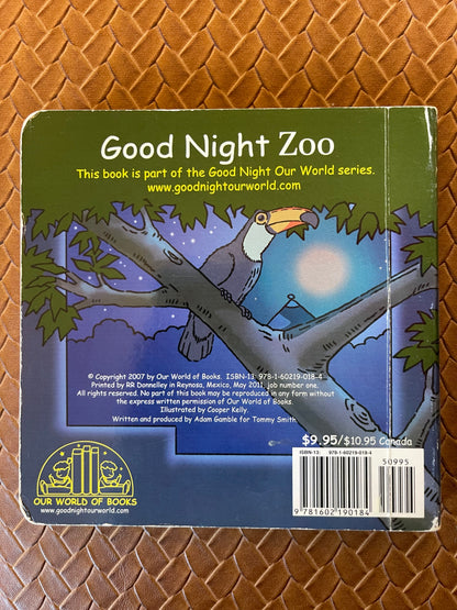 Good Night Zoo by Adam Gamble, Cooper Kelly  (Illustrations)