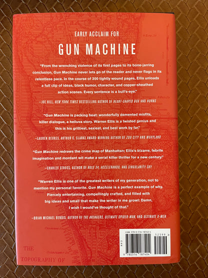 Gun Machine by Warren Ellis (Hardcover)