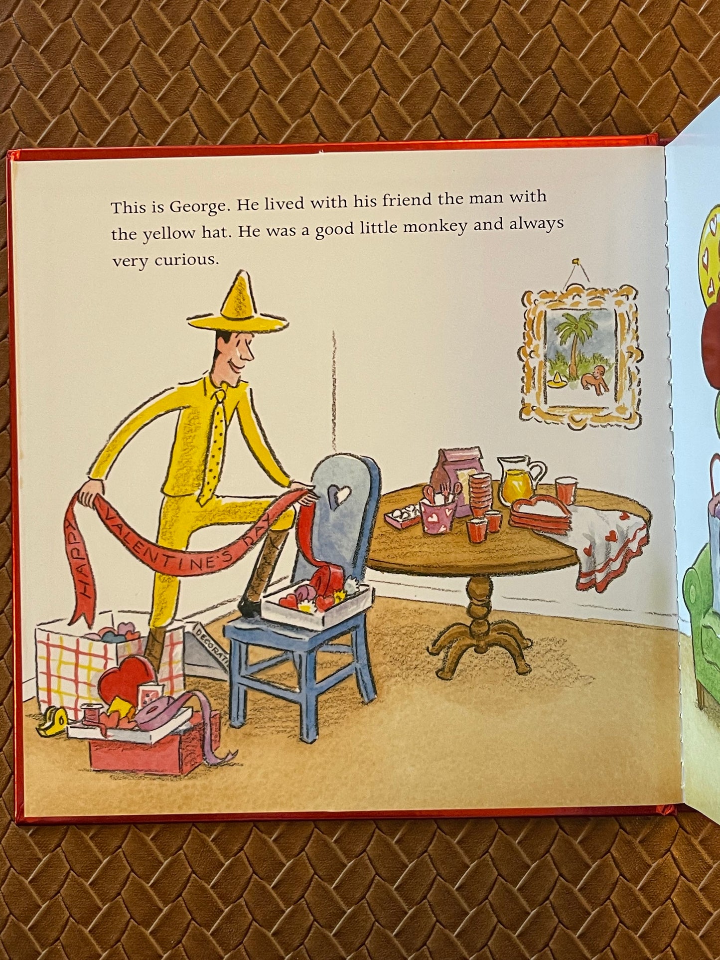 Happy Valentine's Day, Curious George by H.A. Rey, N. Di Angelo, Mary O'Keefe Young