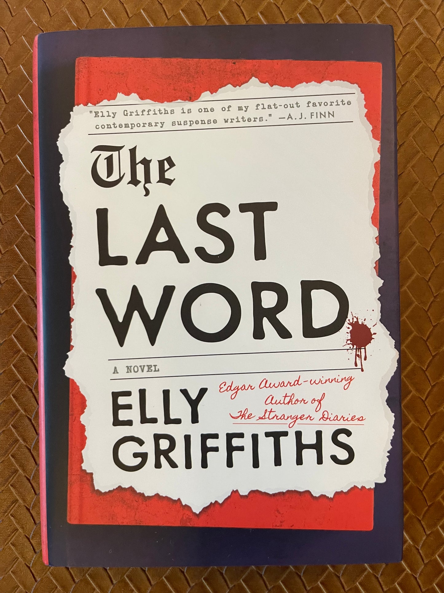 Harbinder Kaur #4: The Last Word by Elly Griffiths (Hardcover)